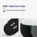 Silikon Hülle für Oppo Enco Buds 2 Pro Don't touch my Headphones Design