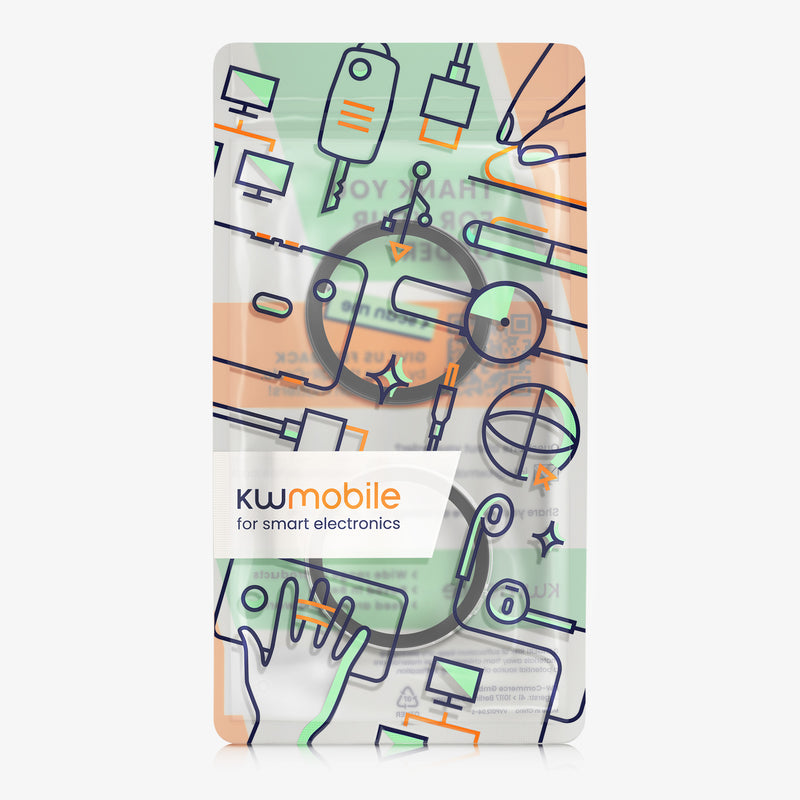 kwmobile Glas Hülle für Huawei Watch GT6 41mm Schutzhülle Fullbody Fitnesstracker Case Set