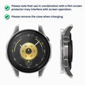 kwmobile Glas Hülle für Huawei Watch GT6 46mm Schutzhülle Fullbody Fitnesstracker Case Set