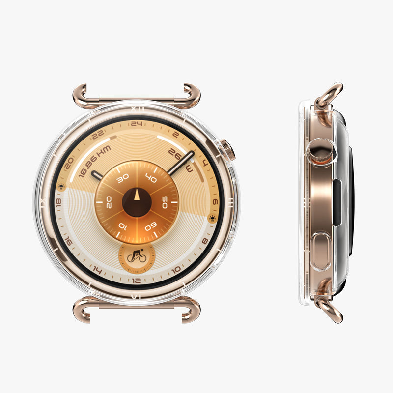 kwmobile Schutzhülle für Huawei Watch GT6 41mm Fullbody Display Cover Set