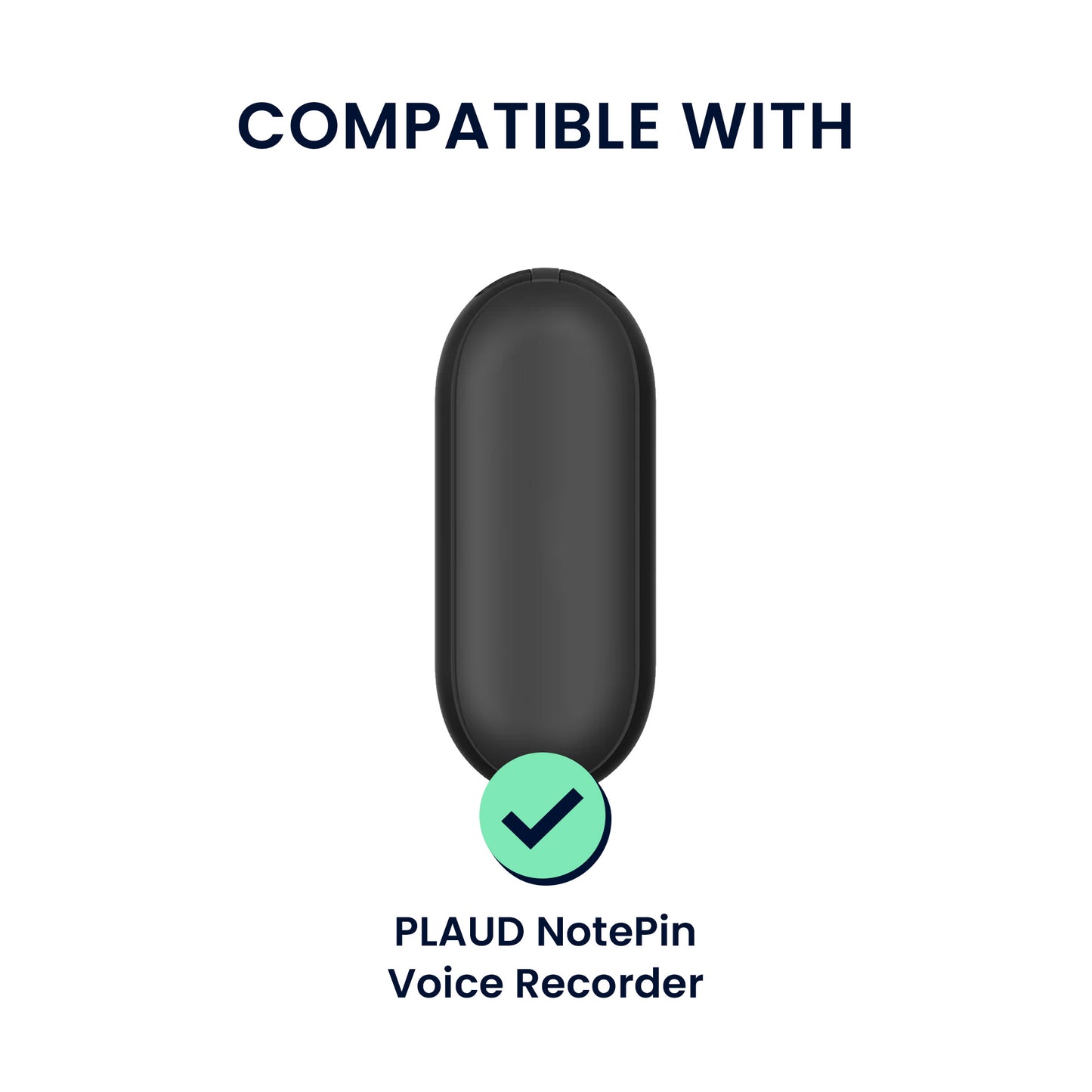 kwmobile KI Sprachrekorder Schutzhülle kompatibel mit NotePin Voice Recorder Hülle