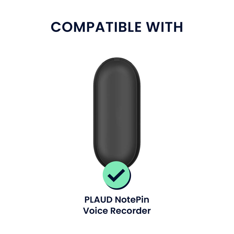 kwmobile KI Sprachrekorder Schutzhülle kompatibel mit NotePin Voice Recorder Hülle