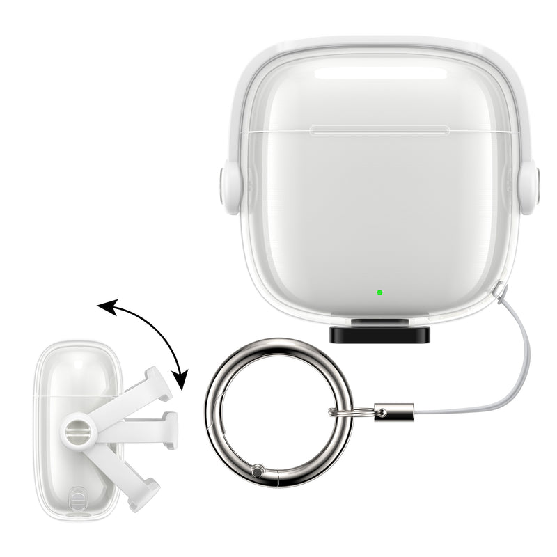 kwmobile Kopfhörer Case kompatibel mit Huawei FreeBuds SE2 / SE3 Hülle Headphones Cover mit Sicherheitsverschluss