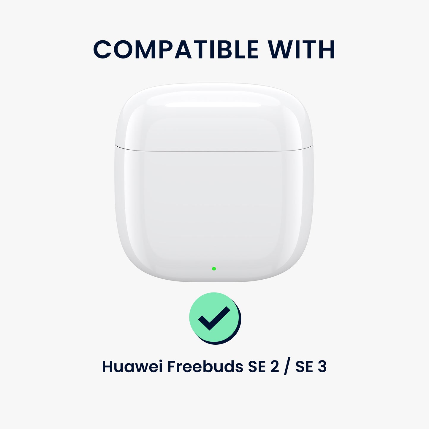kwmobile Kopfhörer Case kompatibel mit Huawei FreeBuds SE2 / SE3 Hülle Headphones Cover mit Sicherheitsverschluss