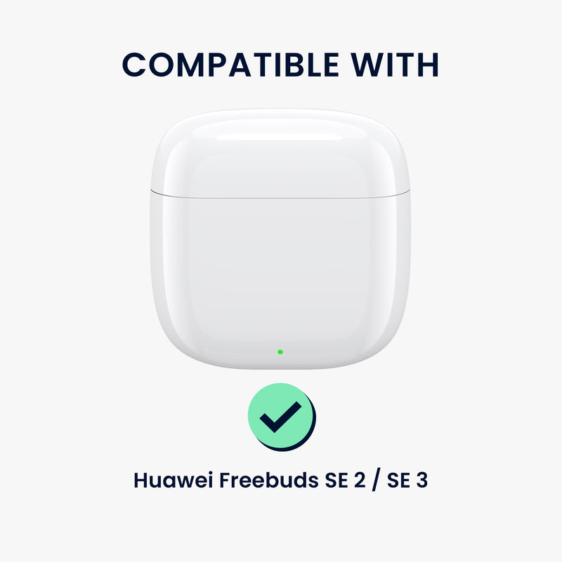 kwmobile Kopfhörer Case kompatibel mit Huawei FreeBuds SE2 / SE3 Hülle Headphones Cover mit Sicherheitsverschluss