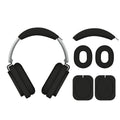 kwmobile 3in1 Kopfhörer Case für Over Ear Headphones kompatibel mit Nothing Headphone (1) Hülle - 360° Silikon Schutzhülle für Ohrhörer - Schwarz Schwarz  