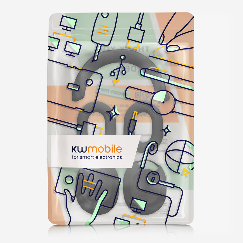 kwmobile Kopfhörer Case für Over Ear Headphones kompatibel mit Sony WH-1000XM5 Hülle