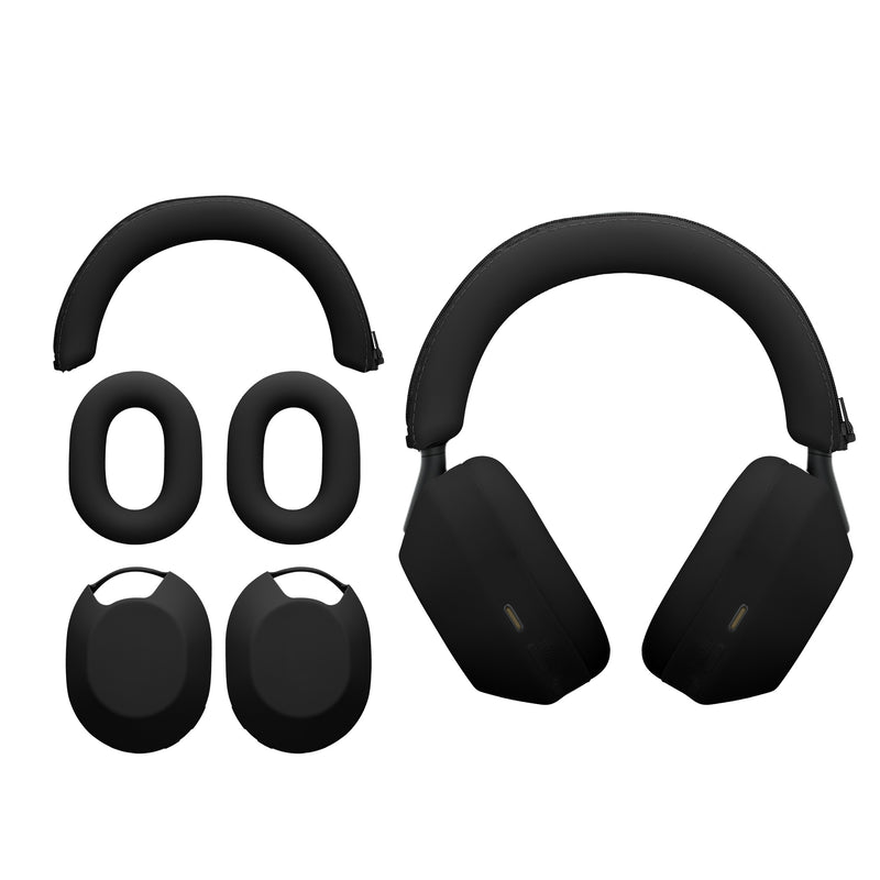 kwmobile Kopfhörer Case für Over Ear Headphones kompatibel mit Sony WH-1000XM5 Hülle
