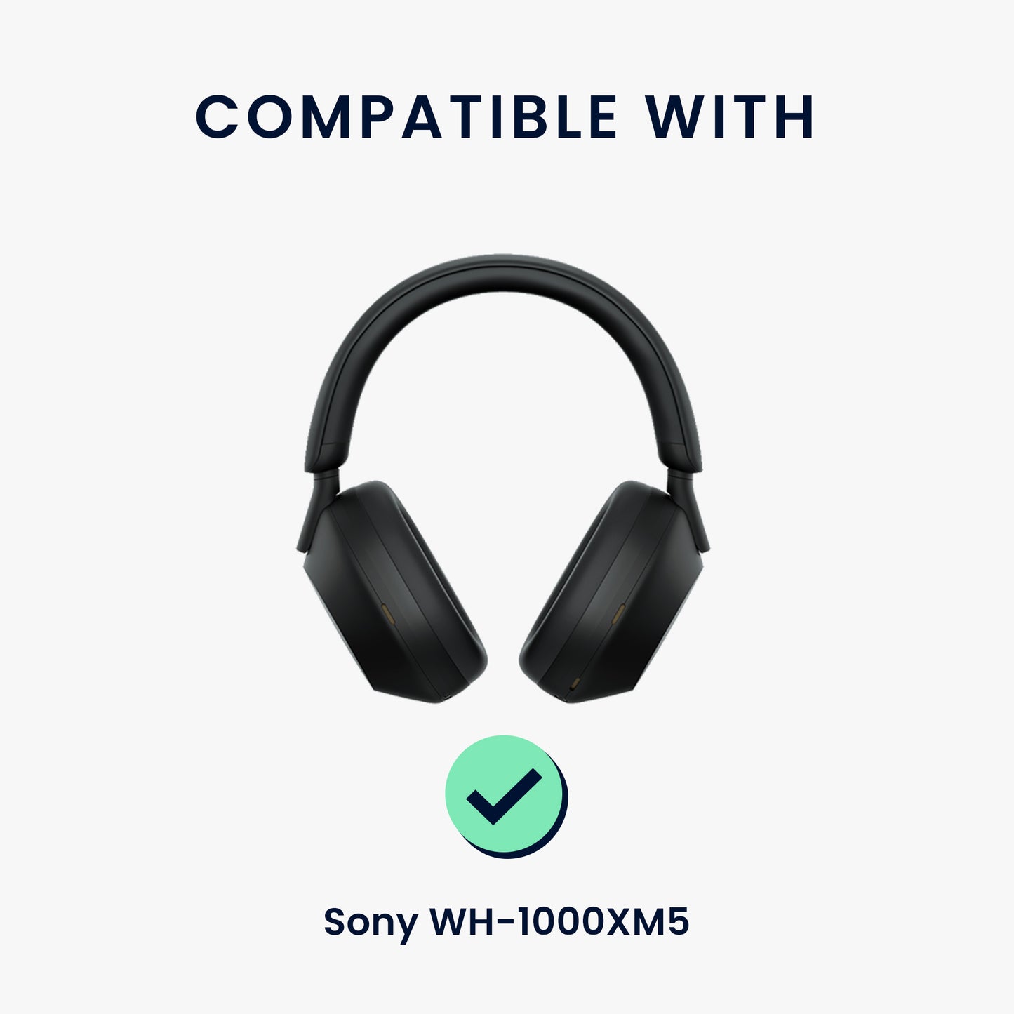 kwmobile Kopfhörer Case für Over Ear Headphones kompatibel mit Sony WH-1000XM5 Hülle