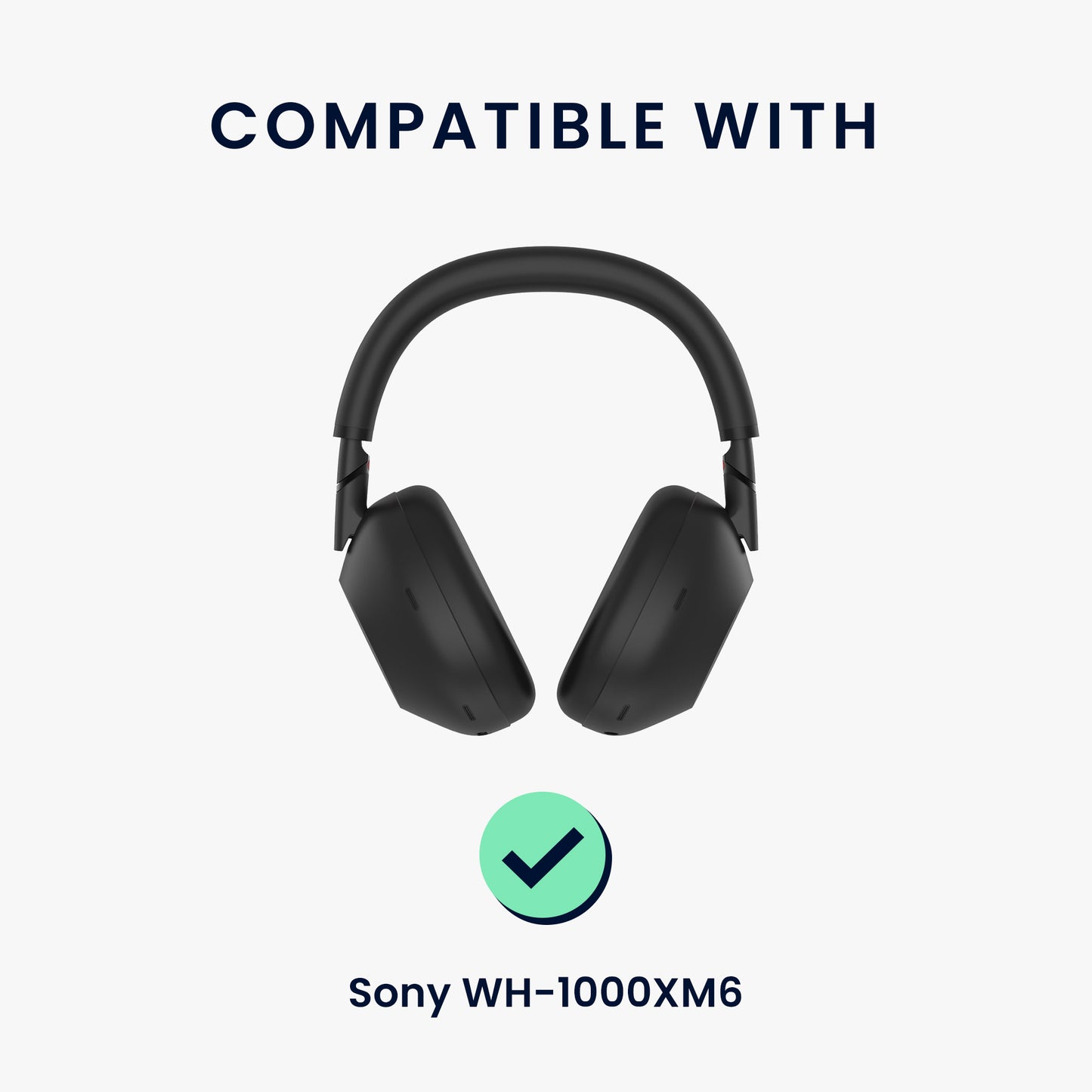 kwmobile 3in1 Kopfhörer Case für Over Ear Headphones kompatibel mit Sony WH-1000XM6 Hülle
