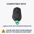 kwmobile Maus Tasche kompatibel mit Logitech M720 TRIATHLON / M705 MARATHON Hülle - Case für Bluetooth Maus aus robustem und Neopren Stoff