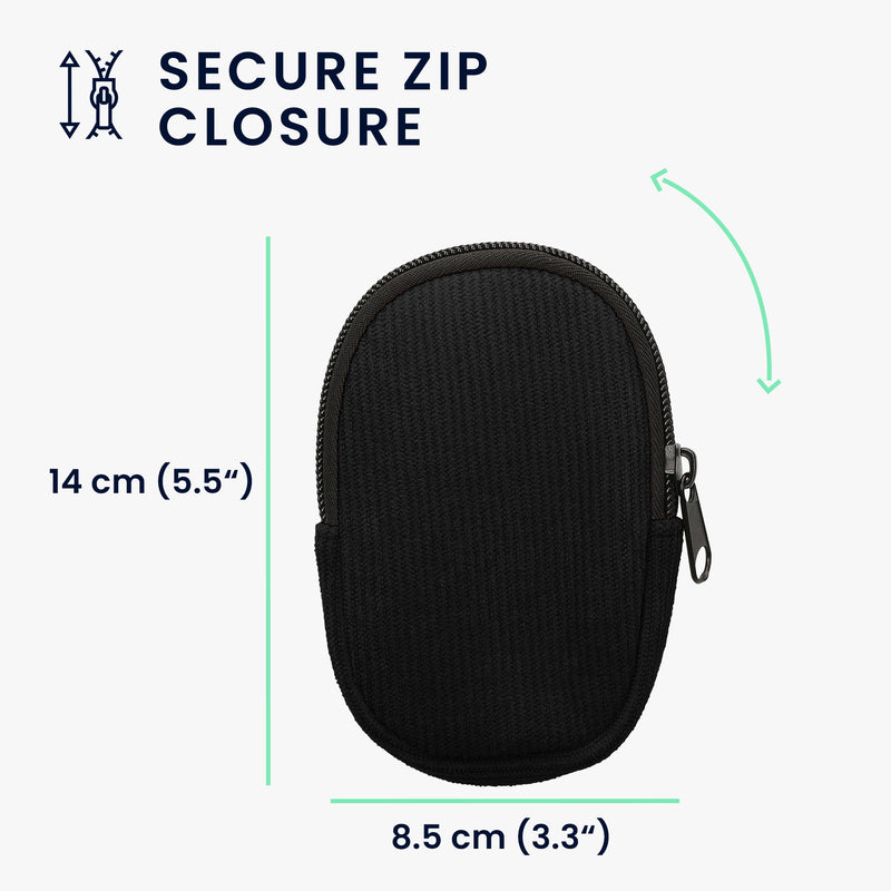 kwmobile Maus Tasche kompatibel mit Logitech G PRO X Superlight 2 Hülle - Case für Bluetooth Maus aus robustem Neopren Stoff