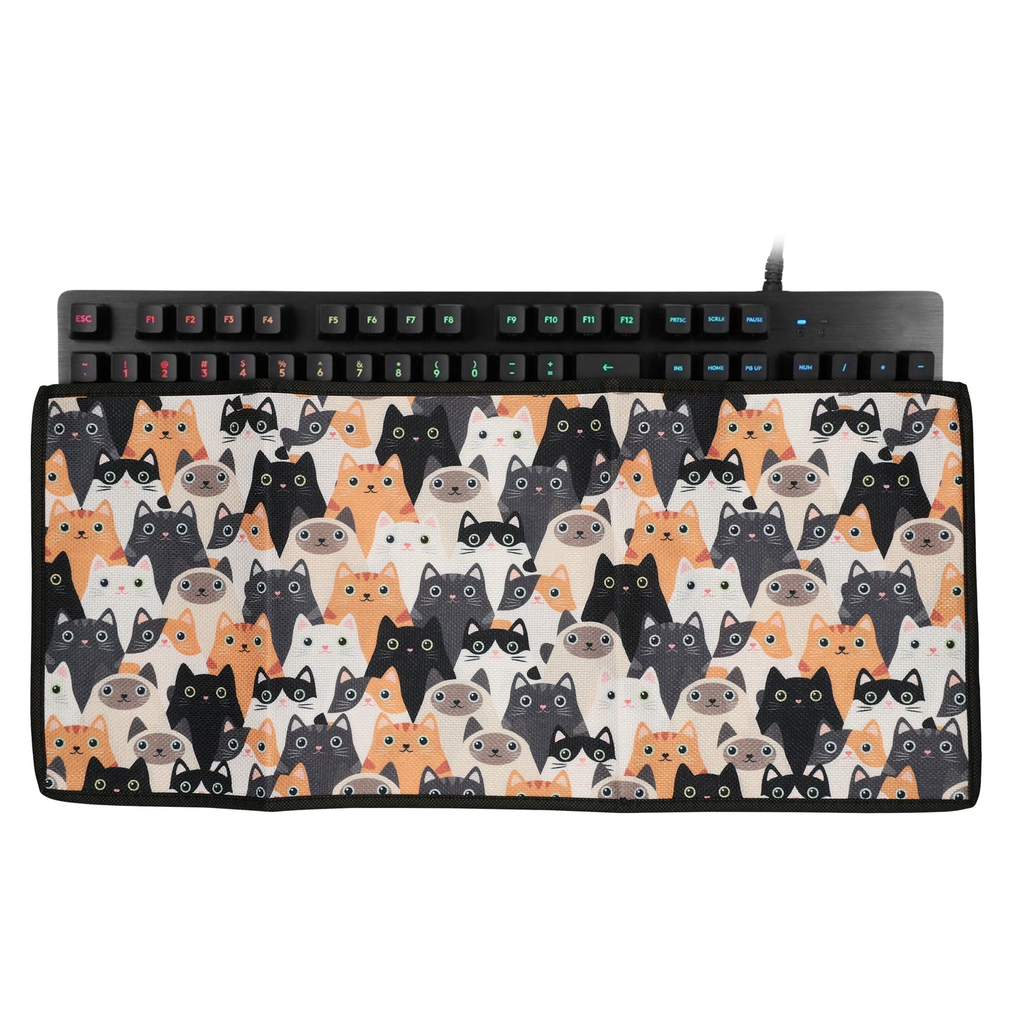 kwmobile Tastaturabdeckung Tastatur Hülle für Logitech G512/G513 Carbon Tactile/Linear/GX Blue - Abdeckung 48,4 x 15,4 cm Staubschutz - Keyboard Cover - Tastaturschutz Schutzhülle Orange  [dsg01]