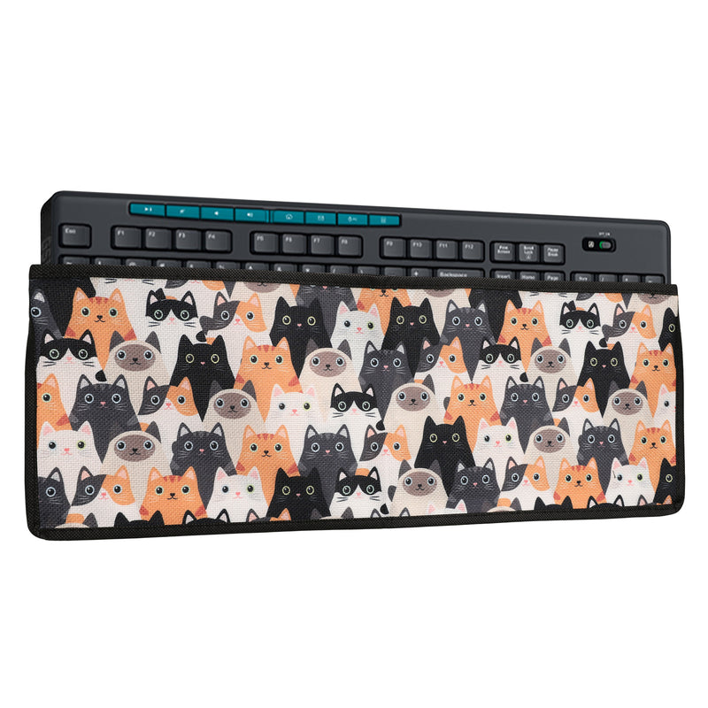 kwmobile Tastaturabdeckung Tastatur Hülle für Logitech MK270 Wireless Staubschutz Keyboard Cover Tastaturschutz Schutzhülle