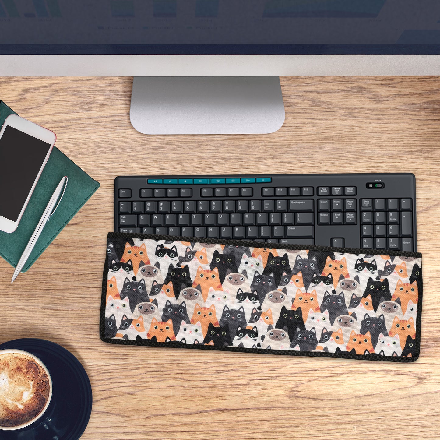 kwmobile Tastaturabdeckung Tastatur Hülle für Logitech MK270 Wireless Staubschutz Keyboard Cover Tastaturschutz Schutzhülle