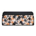 kwmobile Tastaturabdeckung Tastatur Hülle für Logitech MX Keys Wireless - Abdeckung 46,6 x 14,8 cm Staubschutz - Keyboard Cover - Tastaturschutz Schutzhülle Orange  [dsg01]