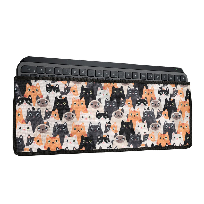 kwmobile Tastaturabdeckung Tastatur Hülle für Logitech MX Keys Wireless Staubschutz Keyboard Cover Tastaturschutz Schutzhülle