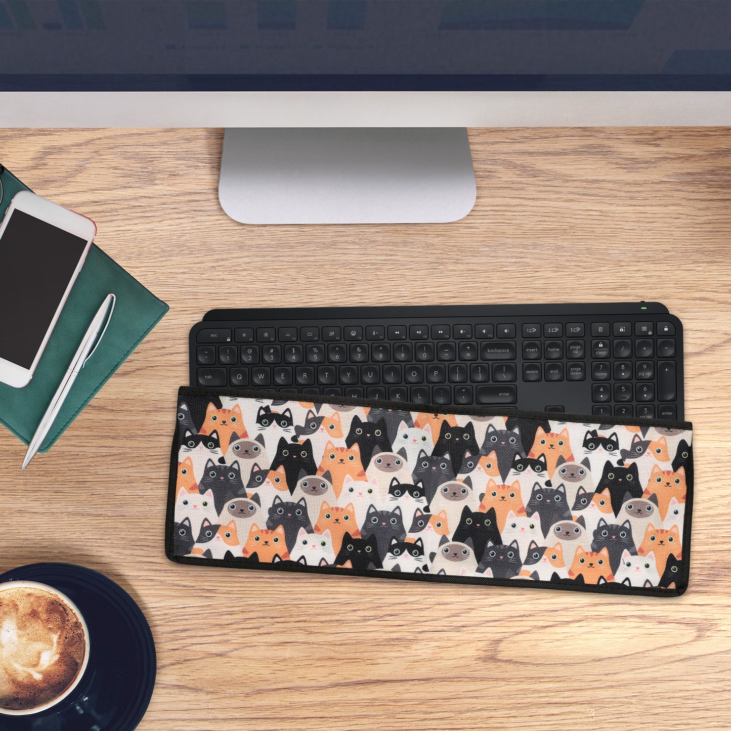 kwmobile Tastaturabdeckung Tastatur Hülle für Logitech MX Keys Wireless Staubschutz Keyboard Cover Tastaturschutz Schutzhülle