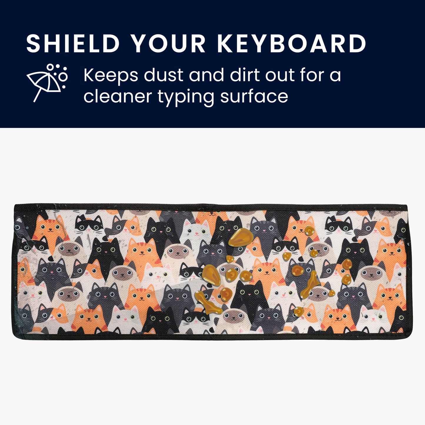 kwmobile Tastaturabdeckung Tastatur Hülle für Logitech MX Keys Wireless Staubschutz Keyboard Cover Tastaturschutz Schutzhülle