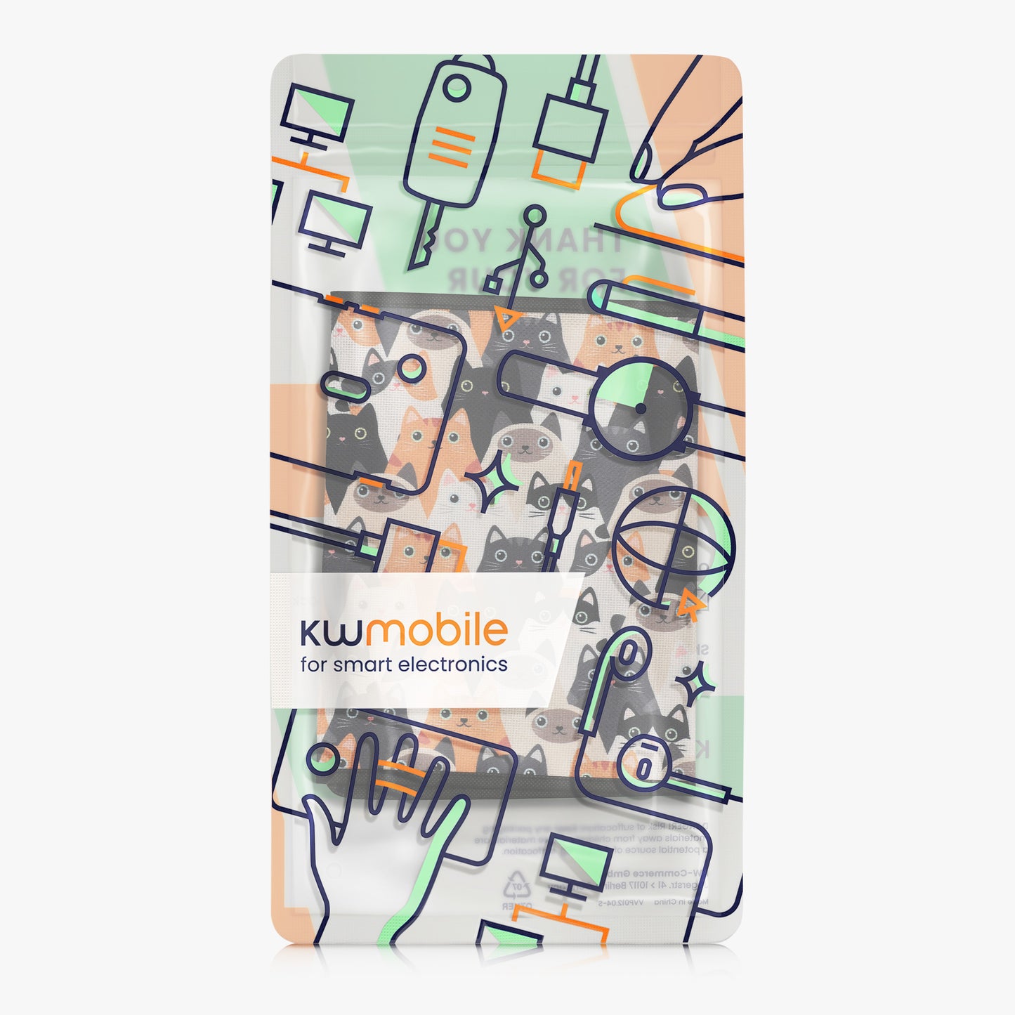 kwmobile Tastaturabdeckung Tastatur Hülle für Universal Keyboard - Abdeckung 52 x 24,5 cm Staubschutz - Keyboard Cover - Tastaturschutz Schutzhülle