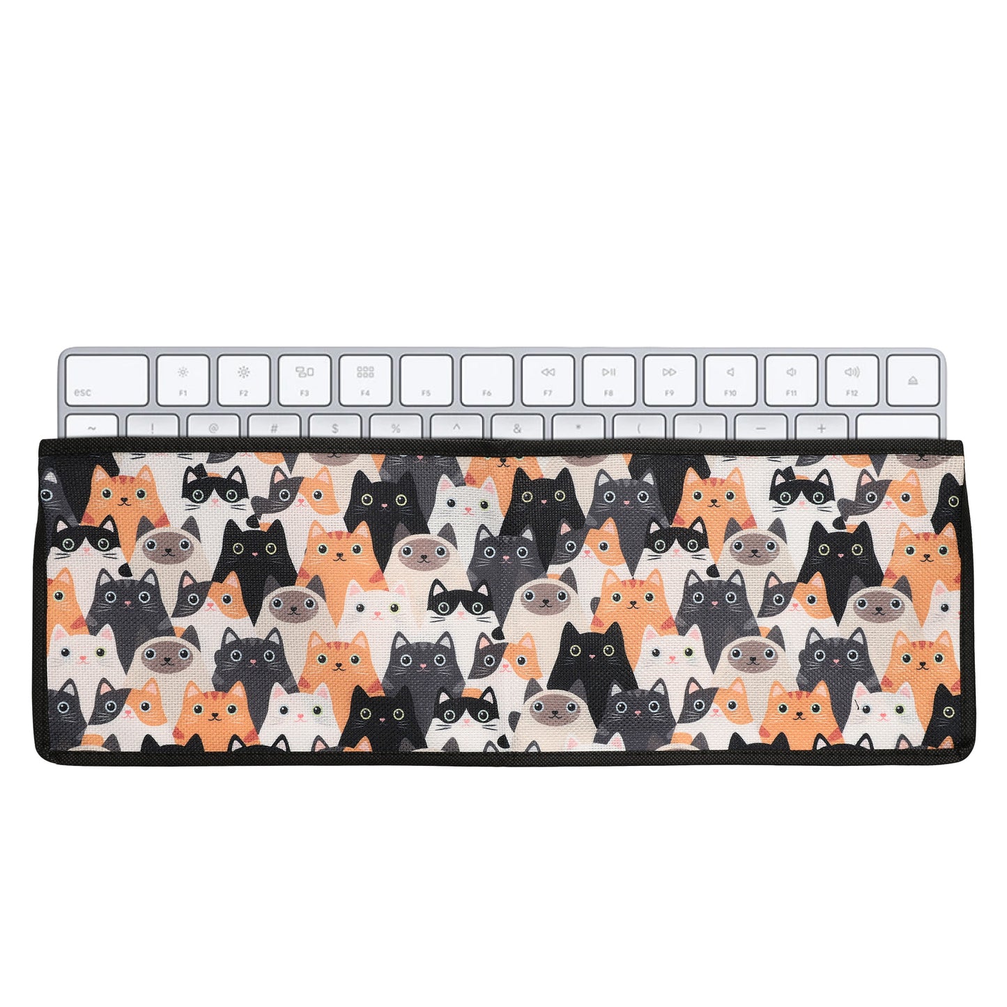 kwmobile Tastaturabdeckung Tastatur Hülle für Apple Magic Keyboard - Abdeckung 29,5 x 12,6 cm Staubschutz - Keyboard Cover - Tastaturschutz Schutzhülle Orange  [dsg01]