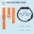 kwmobile Uhrenarmband für Garmin 20mm Amazfit Active 2 Square / Amazfit Active 2 Armband Fitnesstracker Band Set Ersatzarmband Smartwatch