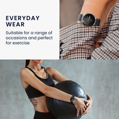 kwmobile Armband kompatibel mit Garmin 22mm Amazfit Balance 2 / Amazfit Helio Fitnesstracker Sportarmband Band