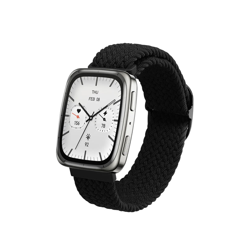 kwmobile Armband kompatibel mit Garmin 20mm Amazfit Active 2 Sqaure / Amazfit Active 2 Fitnesstracker Sportarmband Band