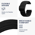 kwmobile Armband kompatibel mit Garmin 20mm Amazfit Active 2 Sqaure / Amazfit Active 2 Fitnesstracker Sportarmband Band