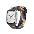 kwmobile Armband kompatibel mit Garmin 20mm Amazfit Active 2 Sqaure / Amazfit Active 2 - Nylon Fitnesstracker Sportarmband Band in Mehrfarbig - Innenmaße von 14 - 22 cm Mehrfarbig  