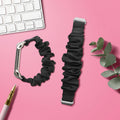 kwmobile Ersatz Armband kompatibel mit Garmin Venu 3S / Venu 2S / vivoactive 4S / Forerunner 265S 255S - Smartwatch Scrunchie Haargummi Design - Innenmaße 14 - 19 cm