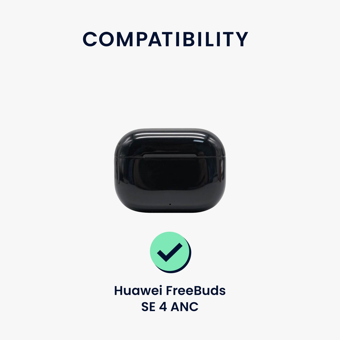 kwmobile Hülle kompatibel mit Huawei FreeBuds SE 4 ANC Hülle - Kopfhörer Case - Schutzhülle
