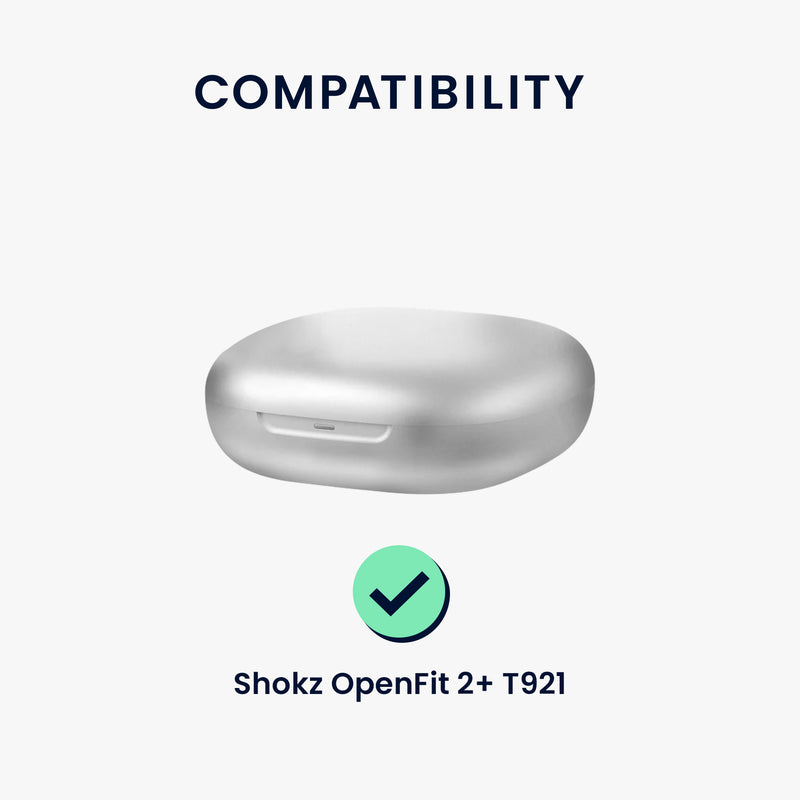 kwmobile Hülle kompatibel mit Shokz OpenFit 2+ T921 Kopfhörer