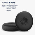 kwmobile Ohr Polster für Jabra Engage 50 II / Engage 40 WIRD Ohrpolster Ersatz Kopfhörer Ersatzteile Over Ear Headphones