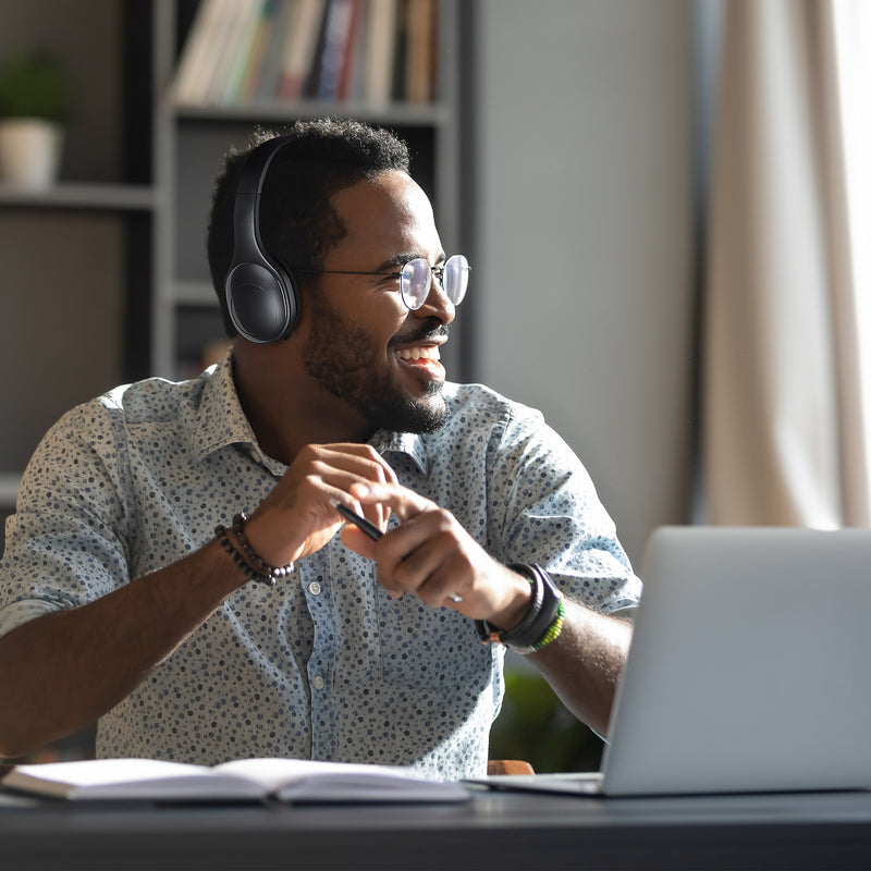 kwmobile Ohr Polster für Jabra Biz 1500 / Biz 2400 / 1100 / UC Voice 550 / 750 Ohrpolster Ersatzteile Kopfhörer Ersatzpolster für Over Ear Headphones