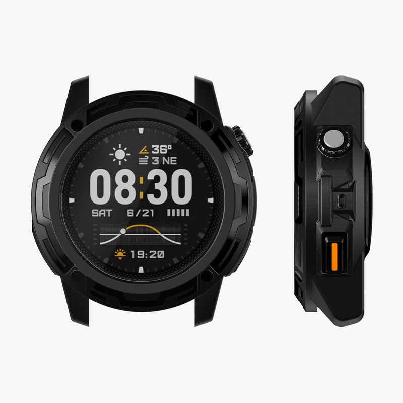 kwmobile Sport Schutzhülle kompatibel mit COROS NOMAD Hülle Case ohne Tracker