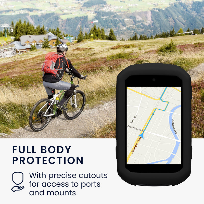 kwmobile Hülle kompatibel mit Garmin Edge 850 / 550 GPS Fahrrad Case Schutzhülle