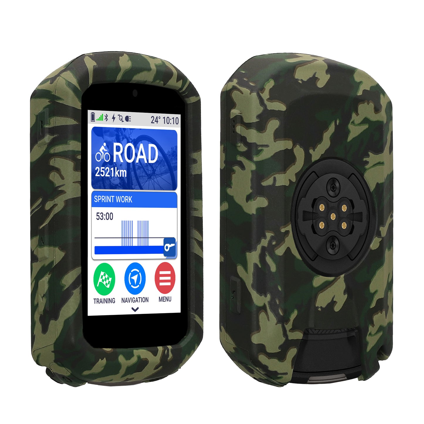 kwmobile Hülle kompatibel mit Garmin Edge 850 / 550 - Silikon GPS Case - Backcover für Bike GPS Computer - Schutzhülle Fahrradcomputer Schwarz  [dsg01]