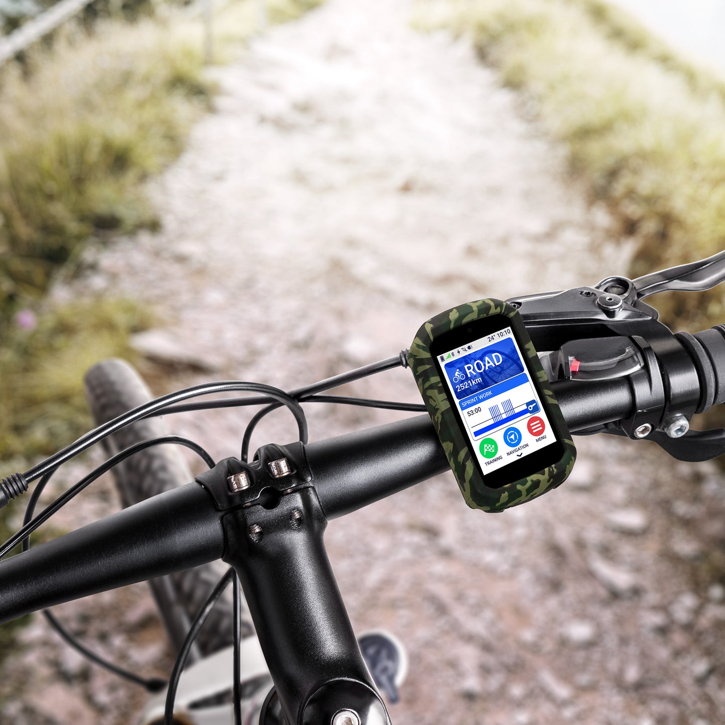 kwmobile Hülle kompatibel mit Garmin Edge 850 / 550 Backcover für Bike GPS Computer Schutzhülle Fahrradcomputer