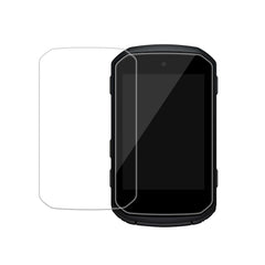 kwmobile 2x Schutzglas kompatibel mit Garmin Edge 850 / 550 - Hartglas Schutzfolien Set für Fahrrad GPS - Displayschutz für Bike Computer transparent Transparent  