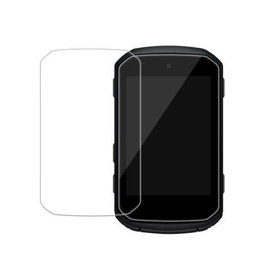 kwmobile 2x Schutzglas kompatibel mit Garmin Edge 850 / 550 - Hartglas Schutzfolien Set für Fahrrad GPS - Displayschutz für Bike Computer transparent Transparent  