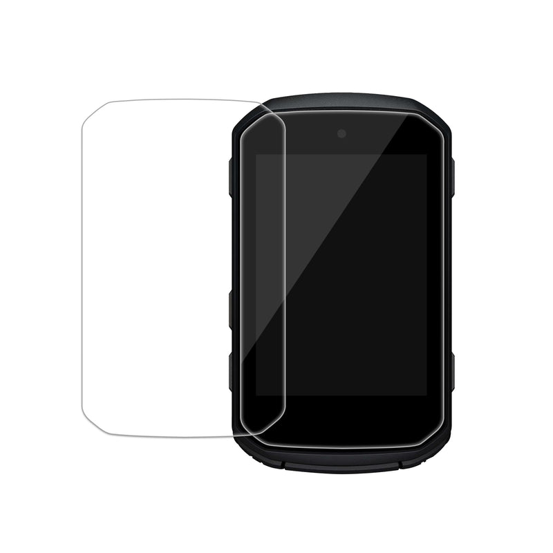 kwmobile 2x Schutzglas kompatibel mit Garmin Edge 850 / 550 - Hartglas Schutzfolien Set für Fahrrad GPS - Displayschutz für Bike Computer transparent Transparent  