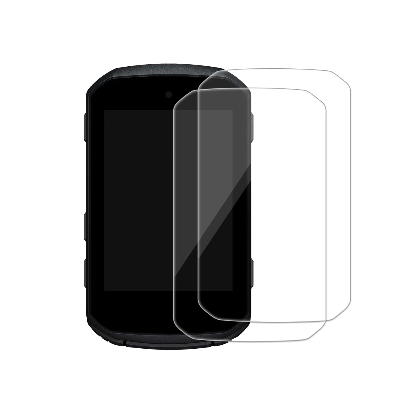 kwmobile Schutzglas kompatibel mit Garmin Edge 850 / 550 - Hartglas Schutzfolien Set für Fahrrad GPS - Displayschutz für Bike Computer