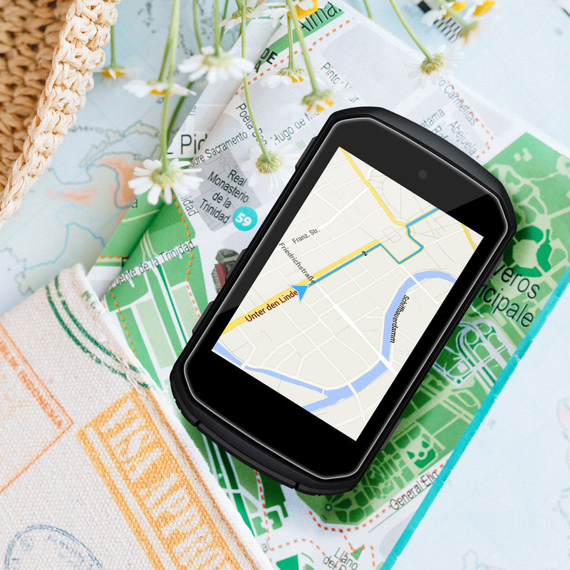 kwmobile Schutzglas kompatibel mit Garmin Edge 850 / 550 - Hartglas Schutzfolien Set für Fahrrad GPS - Displayschutz für Bike Computer