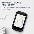 kwmobile Schutzglas kompatibel mit Garmin Edge 850 / 550 - Hartglas Schutzfolien Set für Fahrrad GPS - Displayschutz für Bike Computer