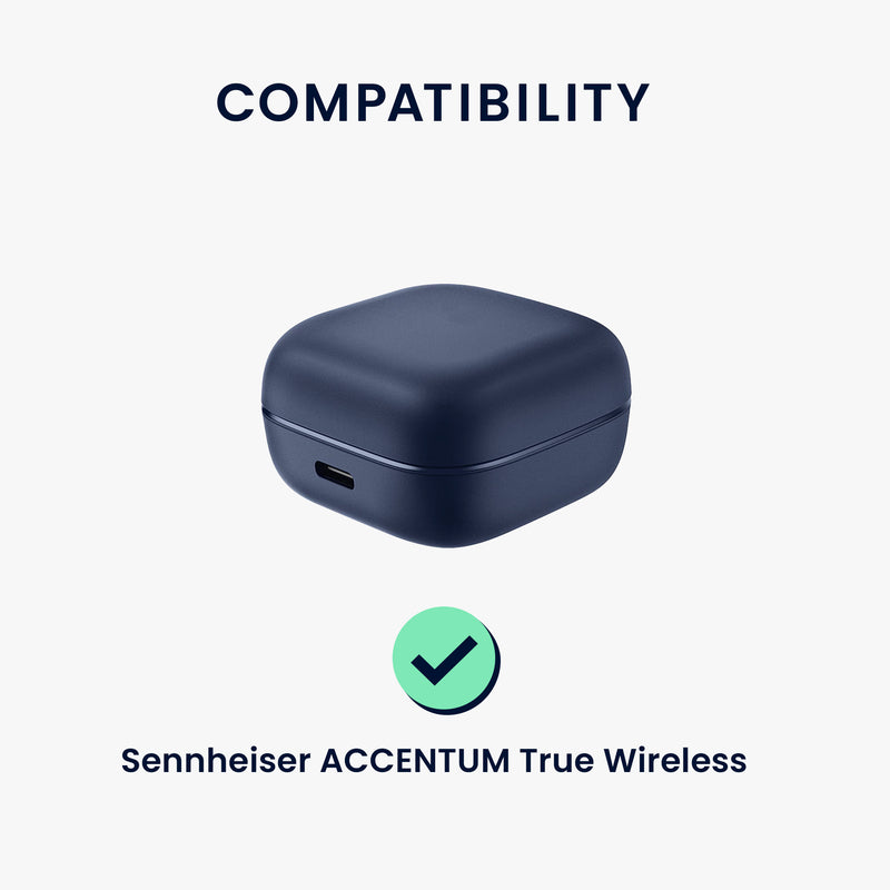 Silikon Hülle für Sennheiser ACCENTUM True Wireless Don't touch my Headphones Design