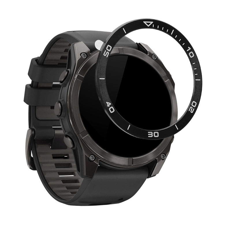 kwmobile Schutzring kompatibel mit Garmin Fenix 8 51mm AMOLED Fitnesstracker
