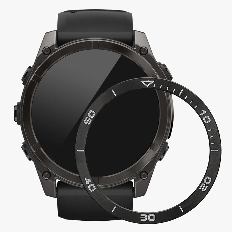kwmobile Schutzring kompatibel mit Garmin Fenix 8 51mm AMOLED Fitnesstracker