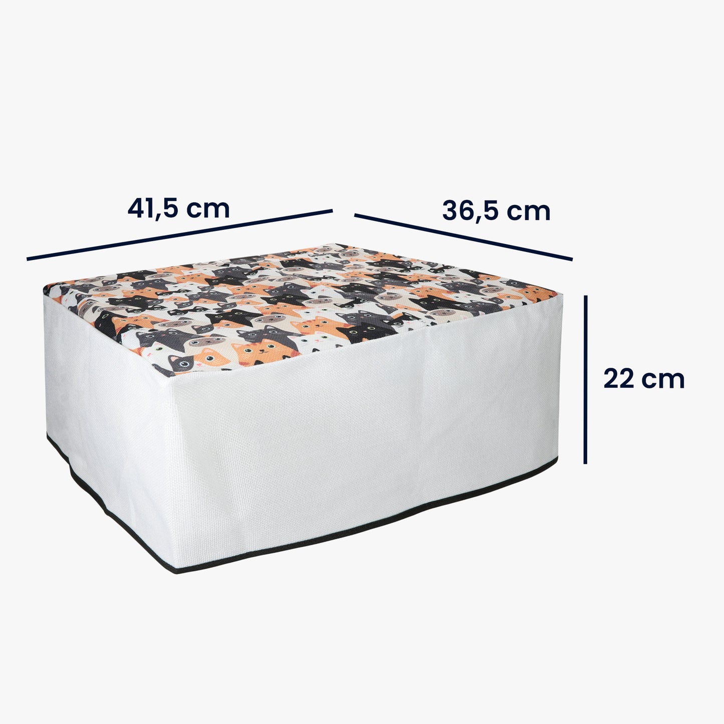 kwmobile Cover kompatibel mit Canon PIXMA TS7450i Hülle Tasche für Drucker Staubschutzhülle Schutzhaube Schutzhülle