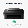 kwmobile Cover kompatibel mit Canon Pixma TS3151 / 3150 Hülle Tasche für Drucker Staubschutzhülle Schutzhaube Schutzhülle